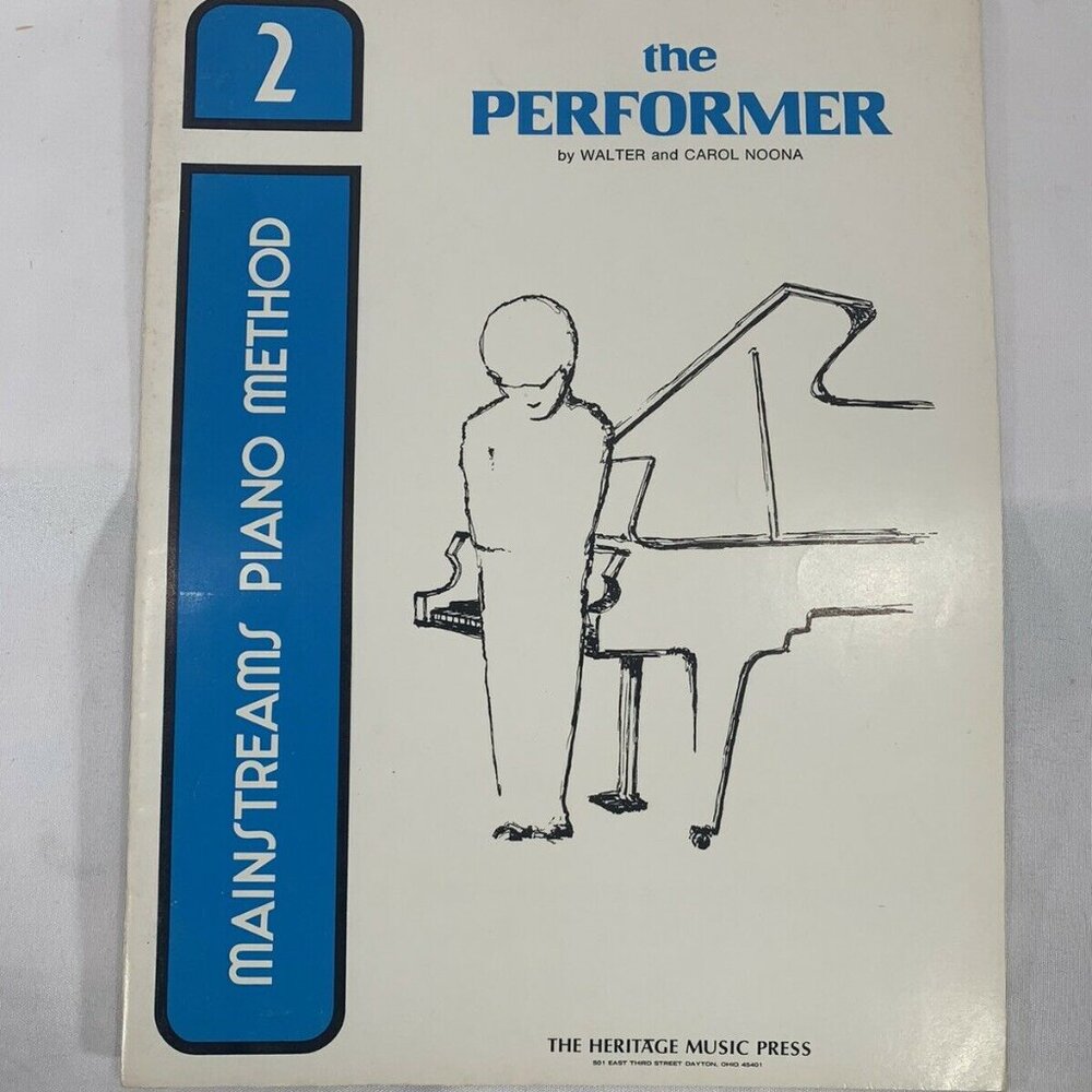 4 Mainstreams Piano Method Walter And Carol Noona Piano Music Sheet Books - Picture 4 of 9